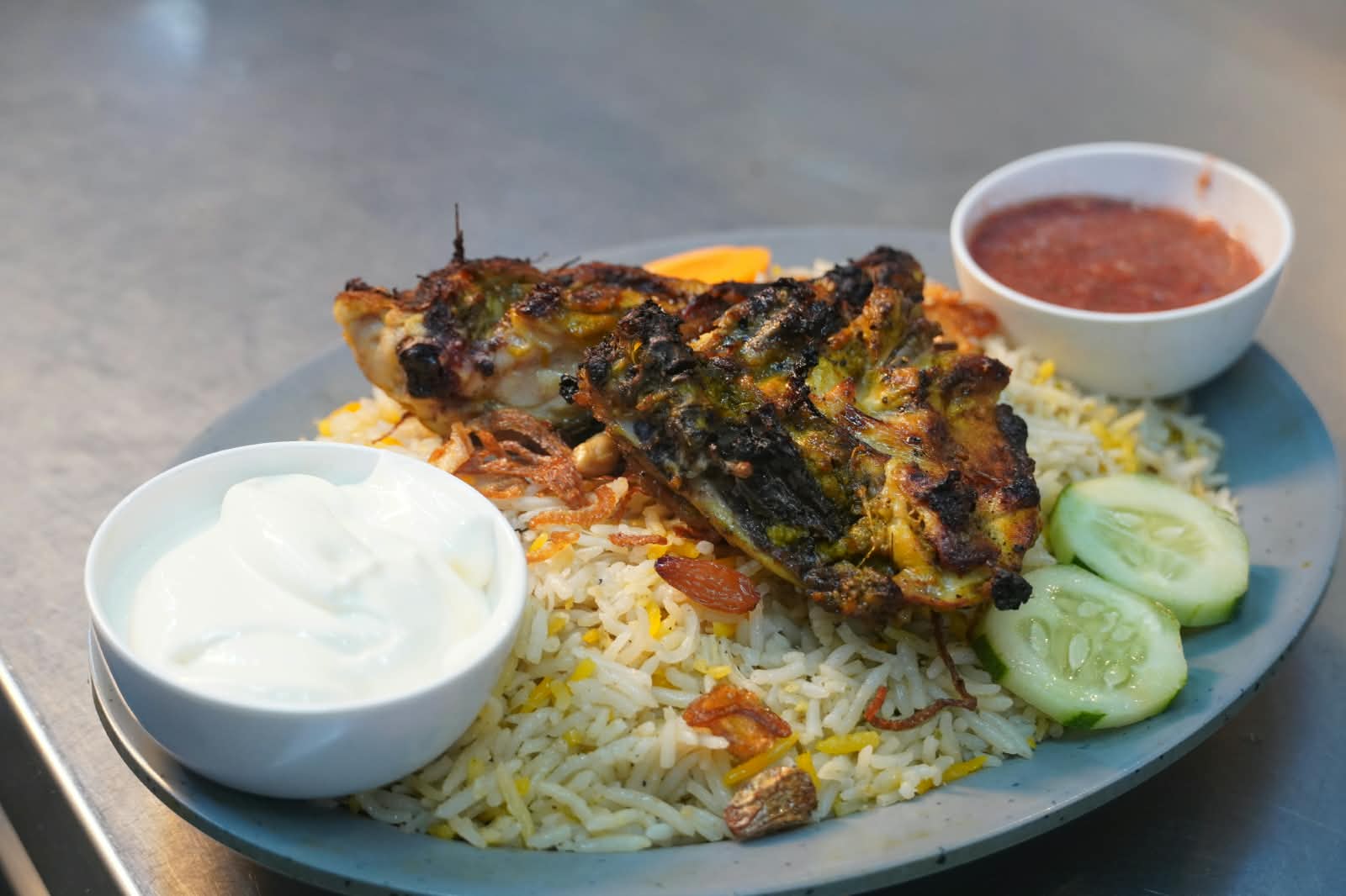 Authentic Arabian Mandi & Live Charcoal Fire